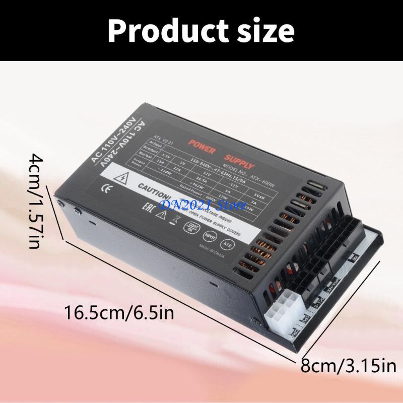 Flex Atx Power Supply 600W 1U - F3KE 600W Full Modulars 1U Flexs