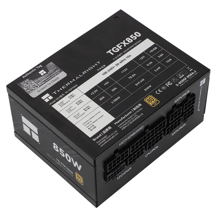 Thermalright TR-TGFX850 SFX Go - огляд і ціна Sfx Modular Power Supply 850W Gold