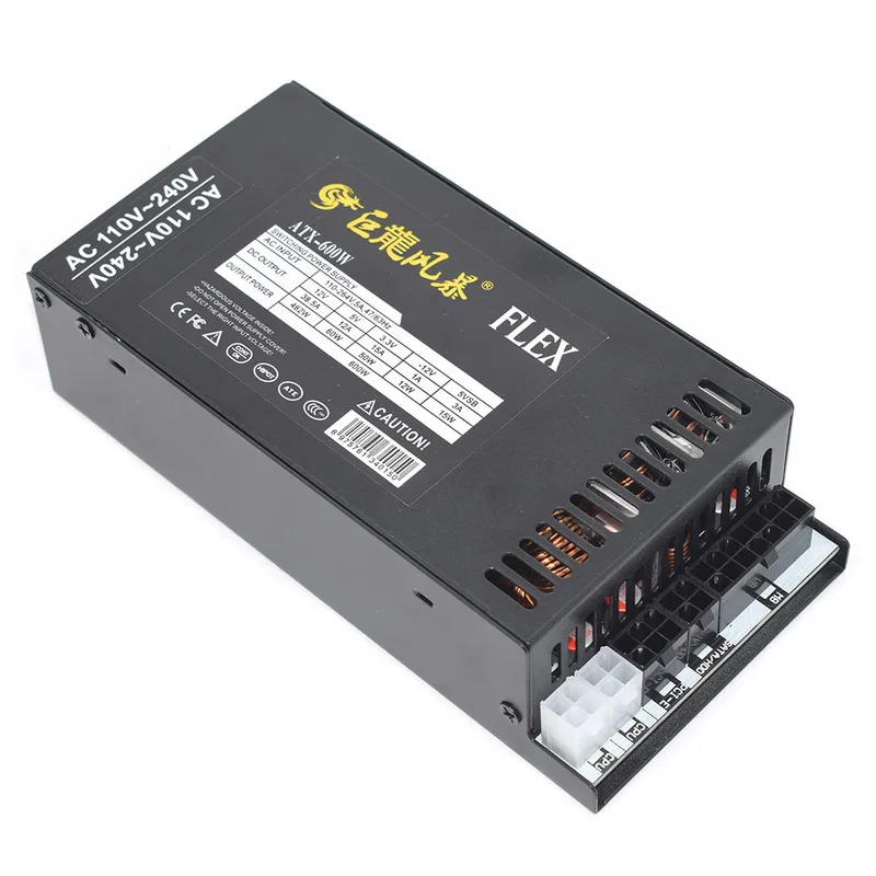 CHJJULONGFENGBAO ATX 400W 600W - огляд і ціна Flex Atx Power Supply 600W 1U